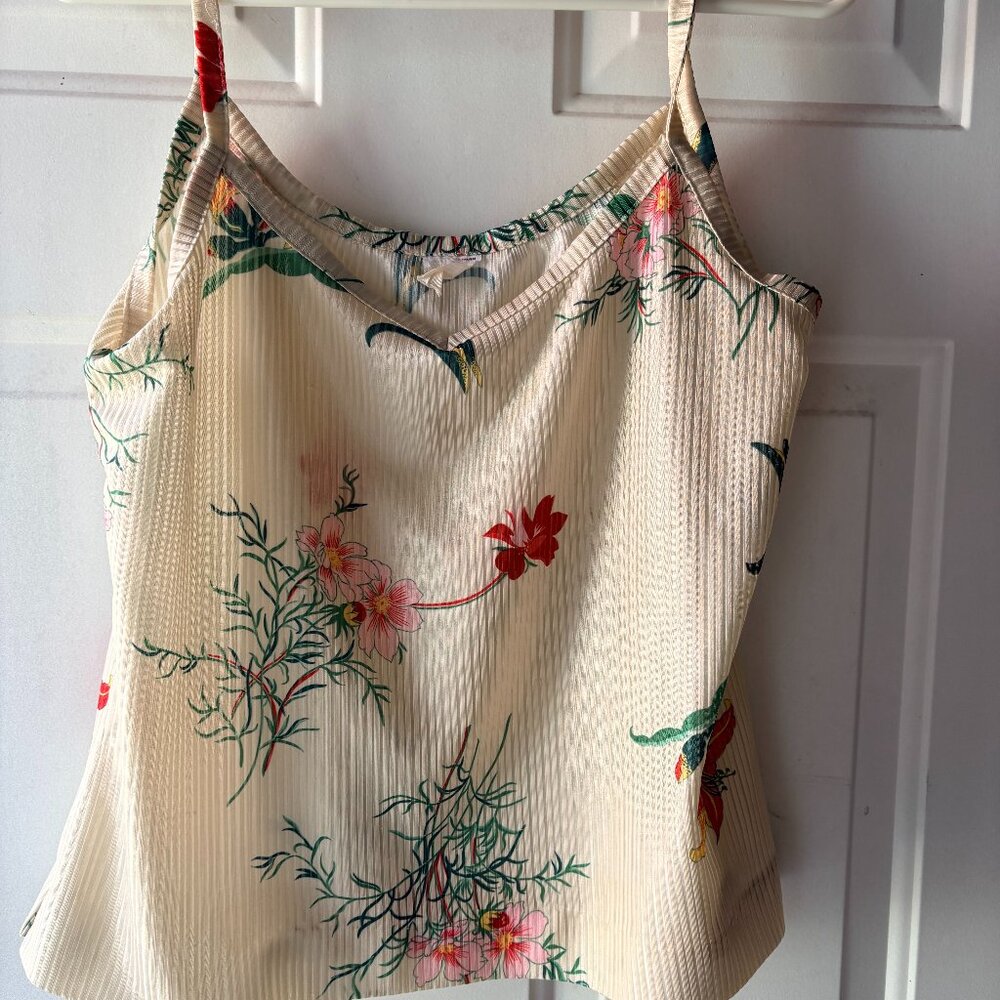 Vintage JCPenney Floral Tank Top Large